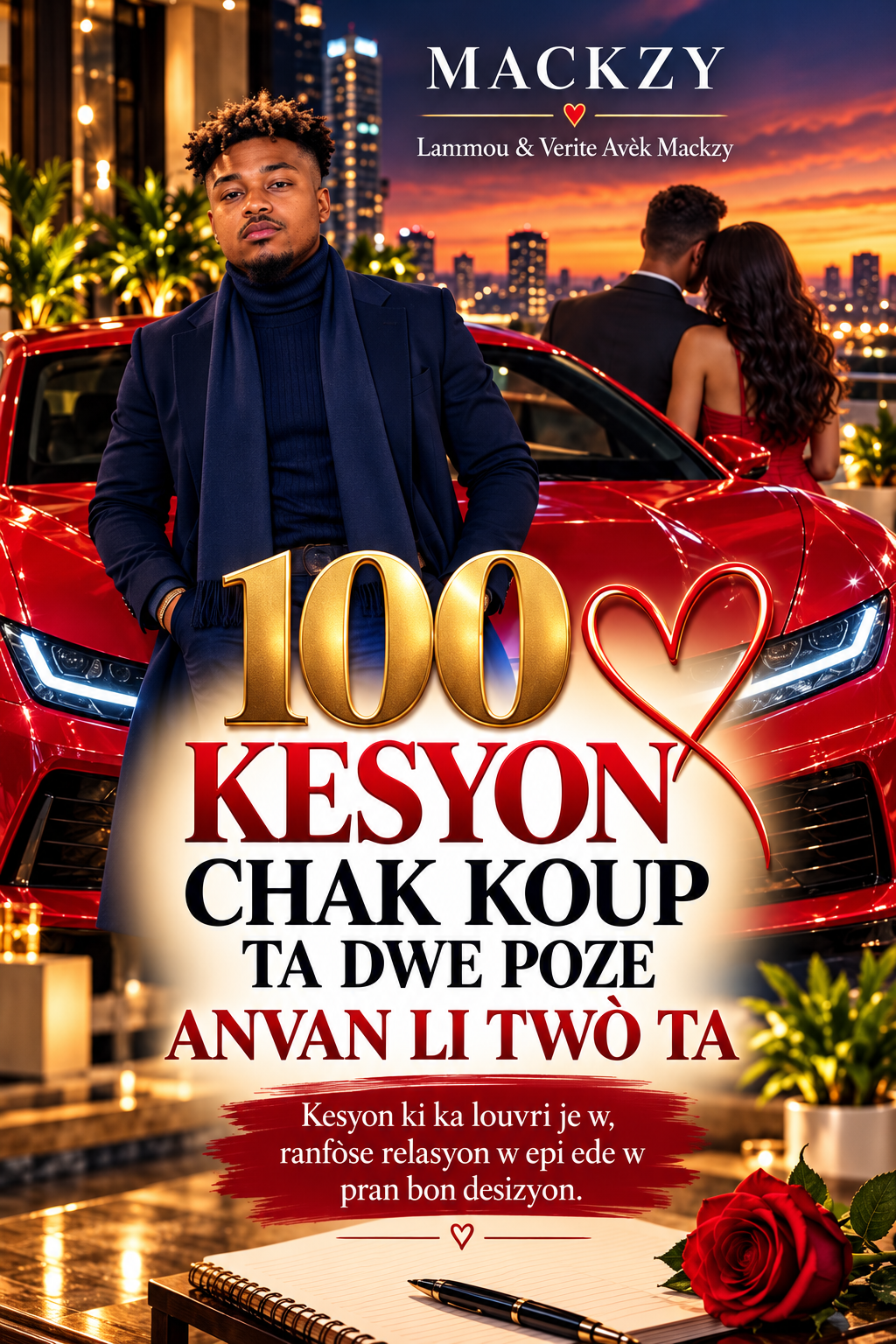 100 Kesyon Chak Koup Ta Dwe Poze Anvan Li Twò Ta | Liv Dijital pou Lanmou ak Maryaj